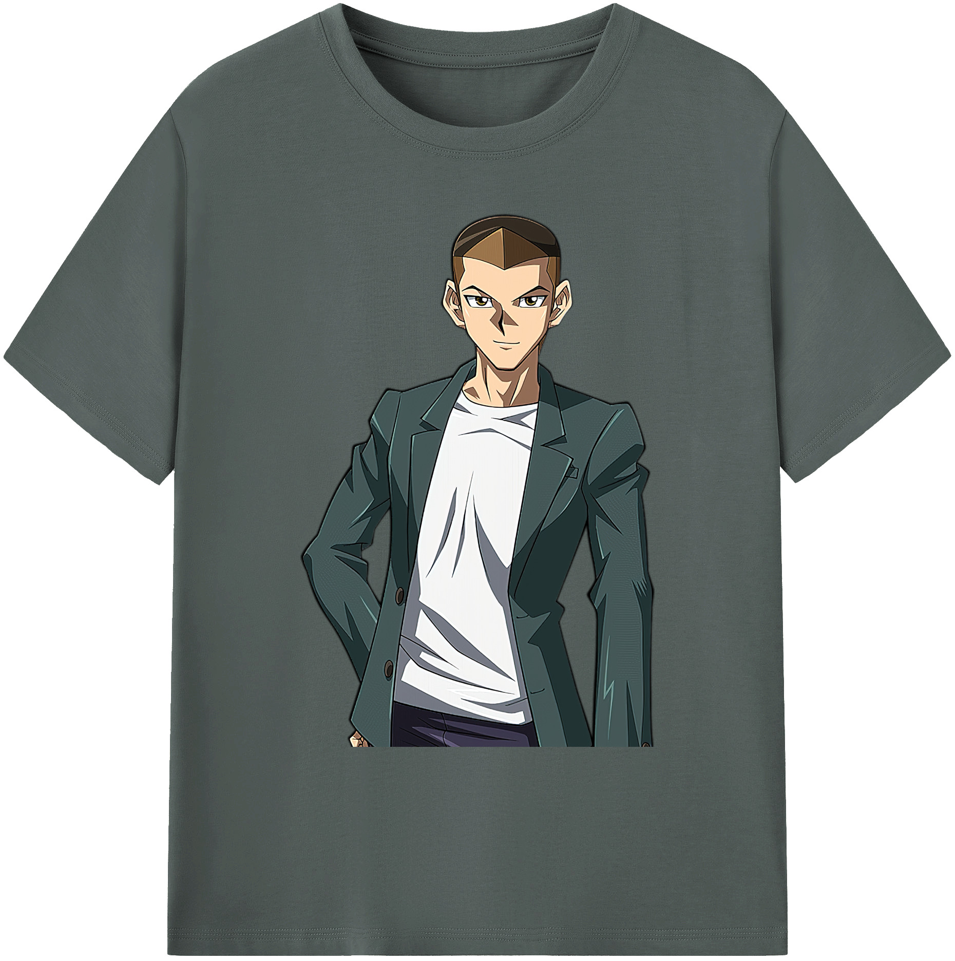 （画像用） 遊☆戯☆王 Yu-Gi-Oh! 綿100％ メンズ半袖Tシャツ｜肌触りやわらか＆通気性